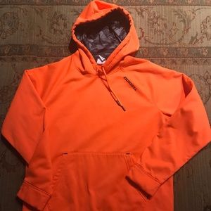 Men’s Russell Orange Hoodie Size Medium